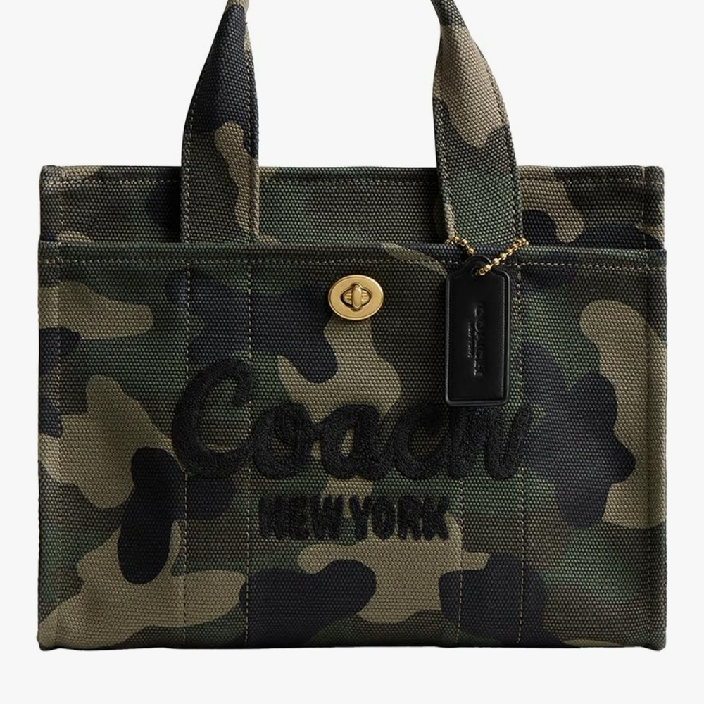 Coach Camo Tote Bag NWT